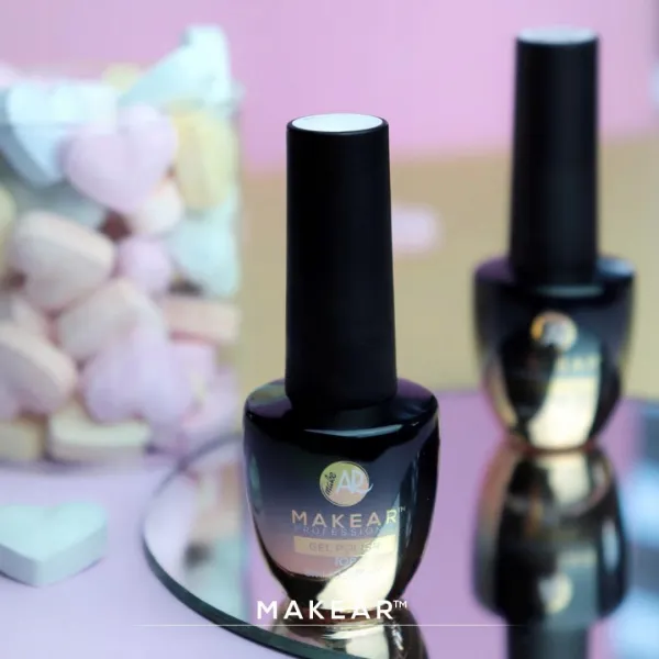Makear Top No Wipe Cat Eye Pink 8 ml