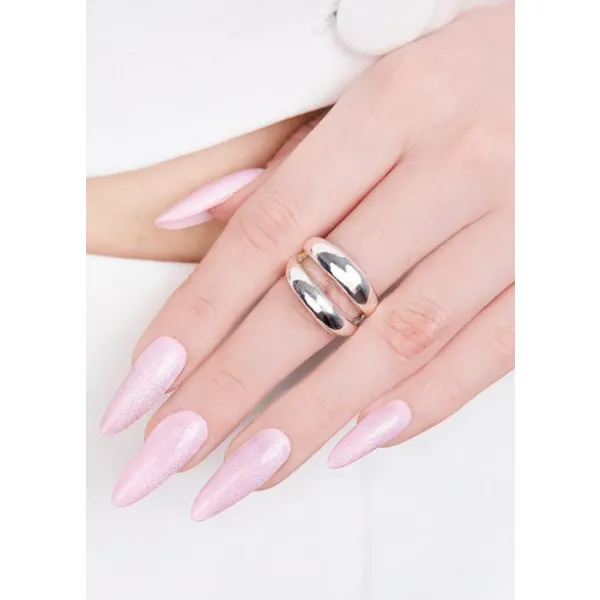 Makear Top No Wipe Cat Eye Pink 8 ml