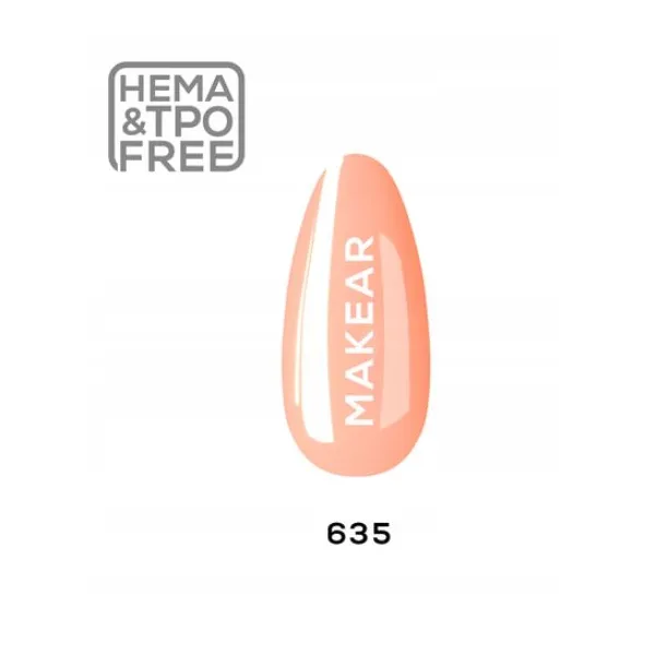 Makear Lakier Hybrydowy Babe 635 8 ml