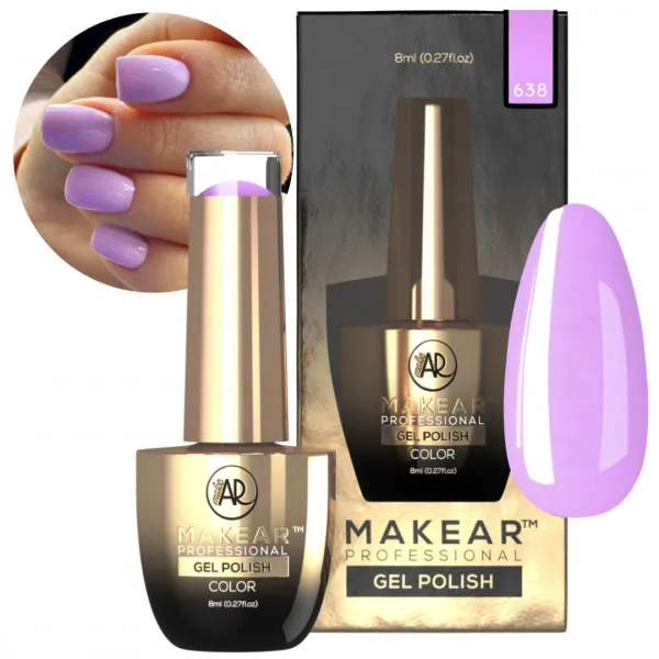 Makear Lakier Hybrydowy Babe 638 8 ml