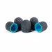 Kapturki Do Pedicure Szare 10 mm 180 grit 10 szt