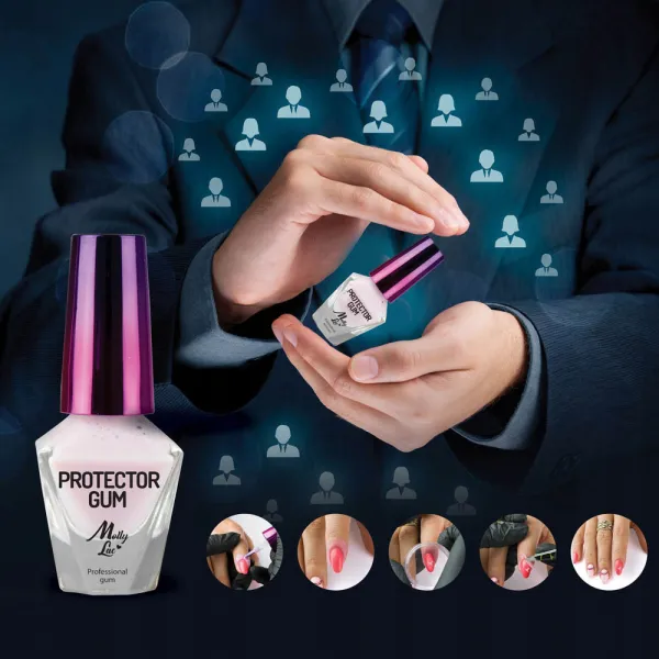 Mollylac Gum Protector Preparat Ochronny Do Skórek 10 ml