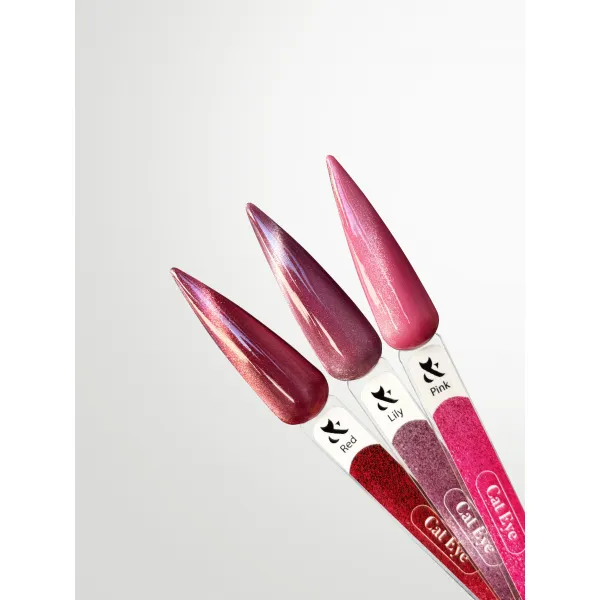 Fox Lakier Hybrydowy Cat Eye Red 7 ml