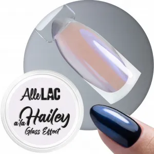 Pyłek Ozdoby Do Paznokci ALLELAC 0,3g A la Hailey Glass Effect Blue Nr5