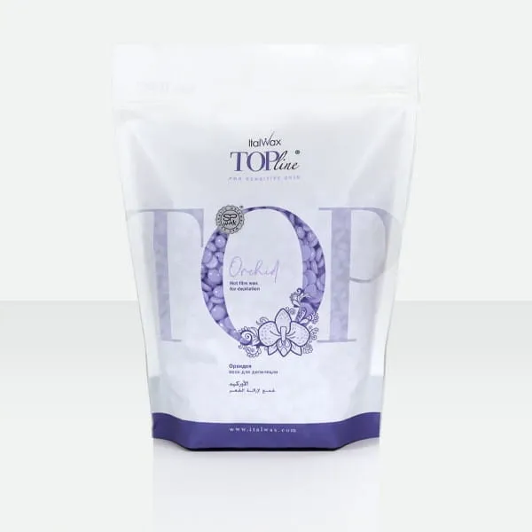 Wosk do depilacji w dropsach ItalWax Orhid 750 g