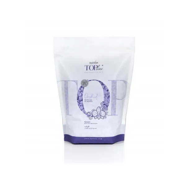 Wosk do depilacji w dropsach ItalWax Orhid 750 g