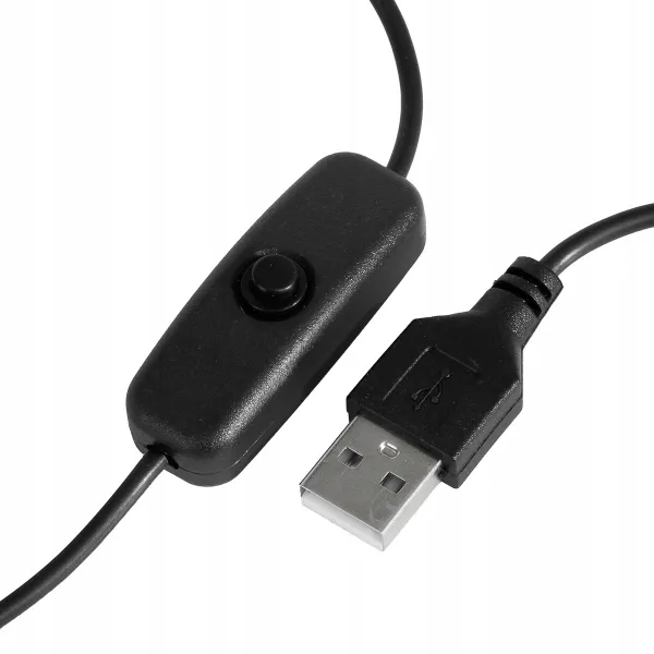 Glow Lampka UV/LED Snake Na Biurko Czarna