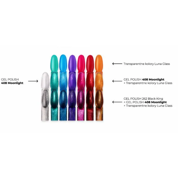 VICTORIA VYNN Gel Polish 410 Deep Space - LUNAglass Lakier hybrydowy 8ml