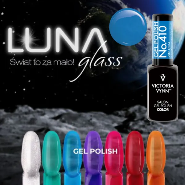 VICTORIA VYNN Gel Polish 410 Deep Space - LUNAglass Lakier hybrydowy 8ml