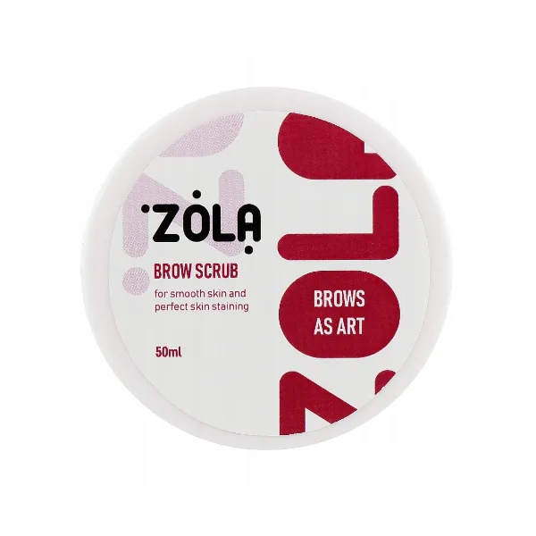 SCRUB Peeling drobnoziarnisty do brwi ZOLA 50 ML