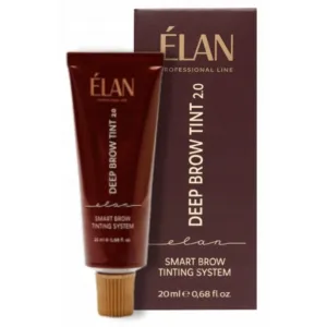 Farba do brwi ELAN DEEP BROW TINT 2.0 20 ml / 05 ciepły brąz TUBKA