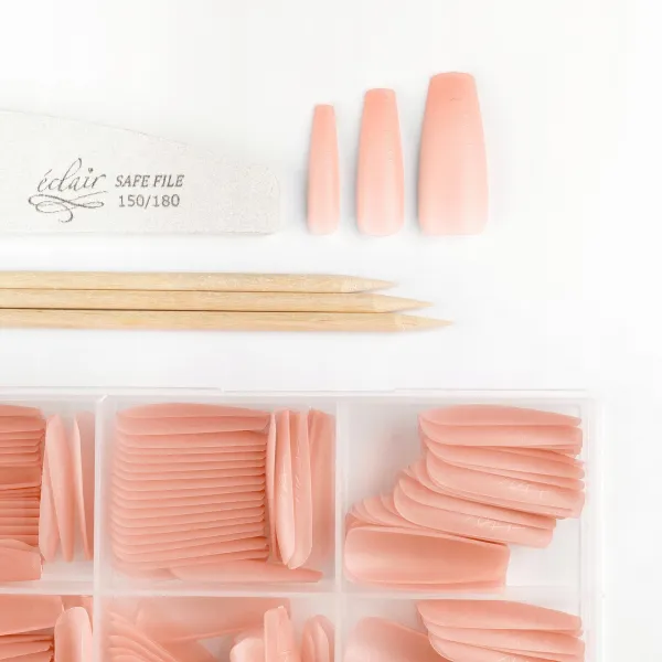 Eclair Easy gel tips BALERINA NUDE
