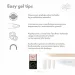 Eclair Easy gel tips BALERINA NUDE