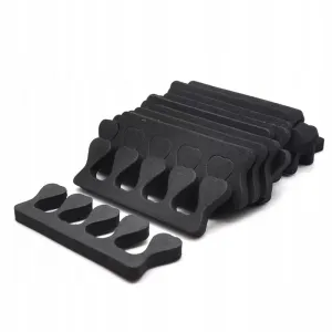 Separatory czarne piankowe do pedicure 25 par