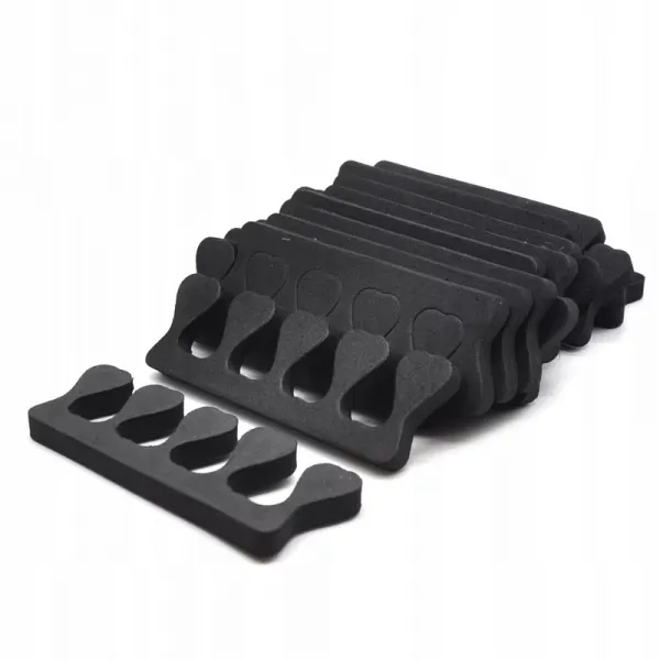 Separatory czarne piankowe do pedicure 25 par