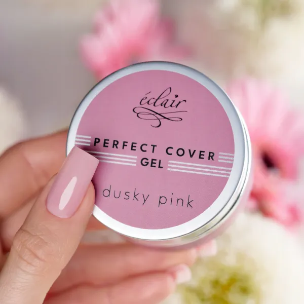 ECLAIR Perfect Cover Gel DUSKY PINK 15g - żel do paznokci