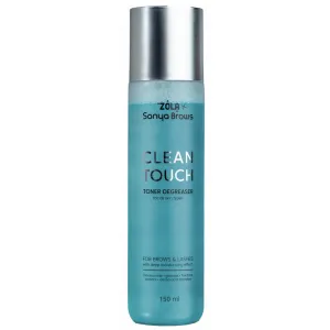 Tonik odtłuszczacz do brwi i rzęs ZOLA x Sonya Brows Clean Touch, 150 ml