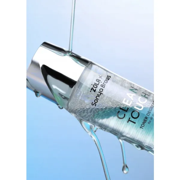 Tonik odtłuszczacz do brwi i rzęs ZOLA x Sonya Brows Clean Touch, 150 ml