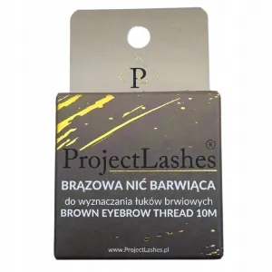 Nić Barwiąca BRĄZOWA do geometrii brwi rysunek łuk brwiowy Project lashes