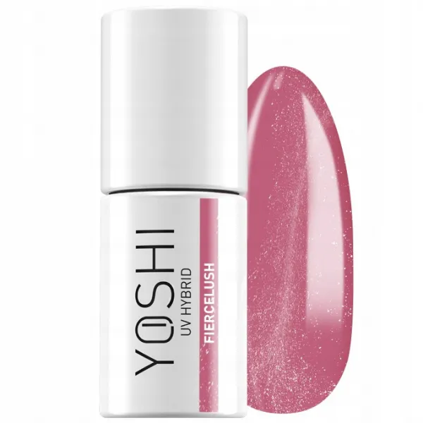 Yoshi Lakier Hybrydowy do paznokci UV Hybrid 194 Fiercelush Flash Cat Eye 6