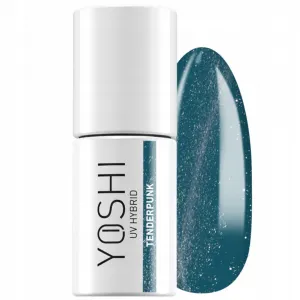 Yoshi Lakier Hybrydowy do paznokci UV Hybrid 198 Tenderpunk Flash Cat Eye 6