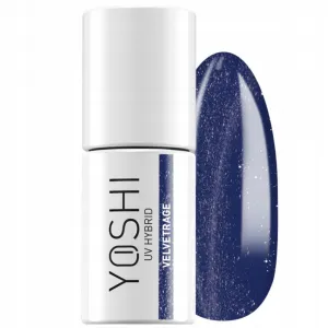 Yoshi Lakier Hybrydowy do paznokci UV Hybrid 199 Velvetrage Flash Cat Eye 6
