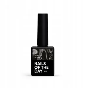 Top hybrydowy NAILSOFTHEDAY Glossy no wipe 10 ml