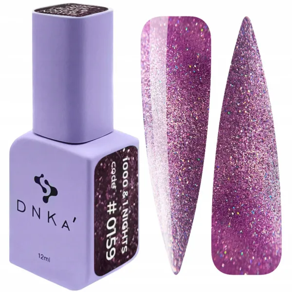 Dnka' Lakier Hybrydowy Cat Eye Flash Color Code #0159 12 ml