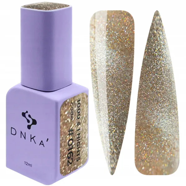 Dnka' Lakier Hybrydowy Cat Eye Flash Color Code #0162 12 ml