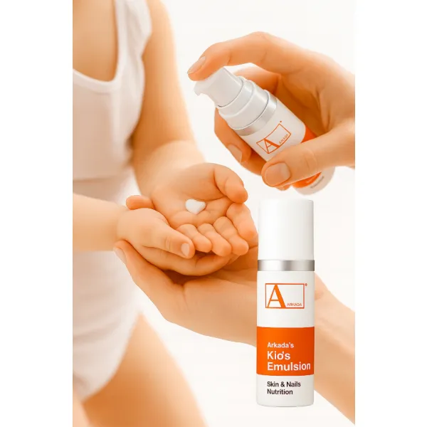 ARKADA Krem dla dzieci od 1 dnia życia KIDS EMULSION do ciała paznokci 15ml