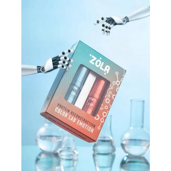 ZOLA Color Lab EMOTION Zestaw do laminacji brwi i rzęs 10 ml + 10 ml