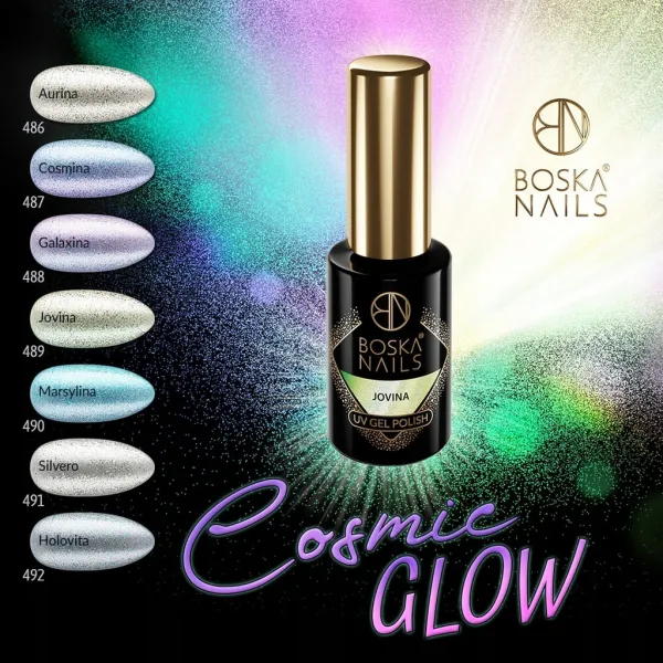 Boska Nails Lakier Hybrydowy Cosmic Glow 489 Jovina 6 ml