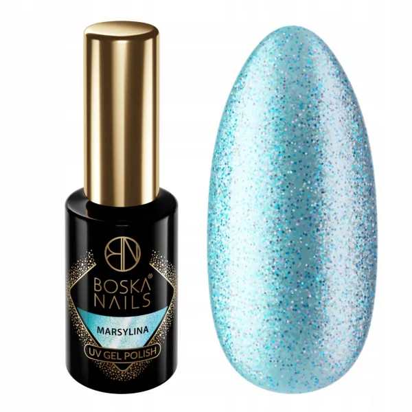 Boska Nails Lakier Hybrydowy Cosmic Glow 490 Marsylina 6 ml