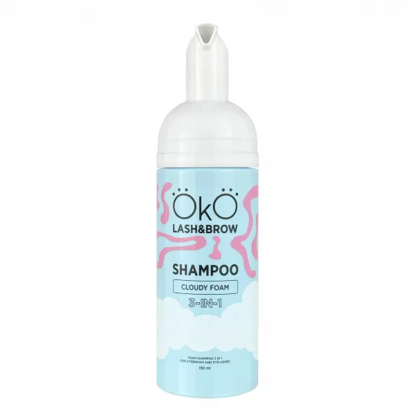 OKO Szampon w piance 3 w 1 do brwi i rzęs, 150 ml