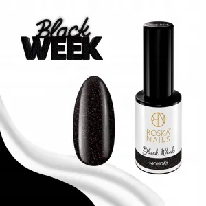 Boska Nails Lakier Hybrydowy Black Week 509 Monday 6 ml