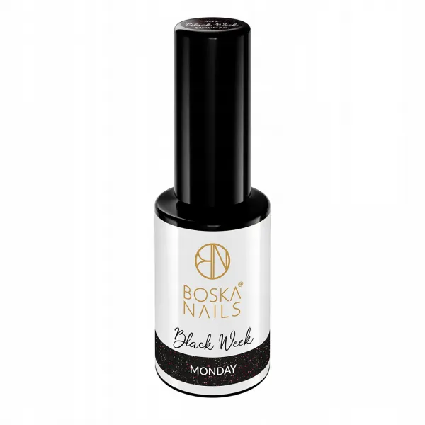 Boska Nails Lakier Hybrydowy Black Week 509 Monday 6 ml