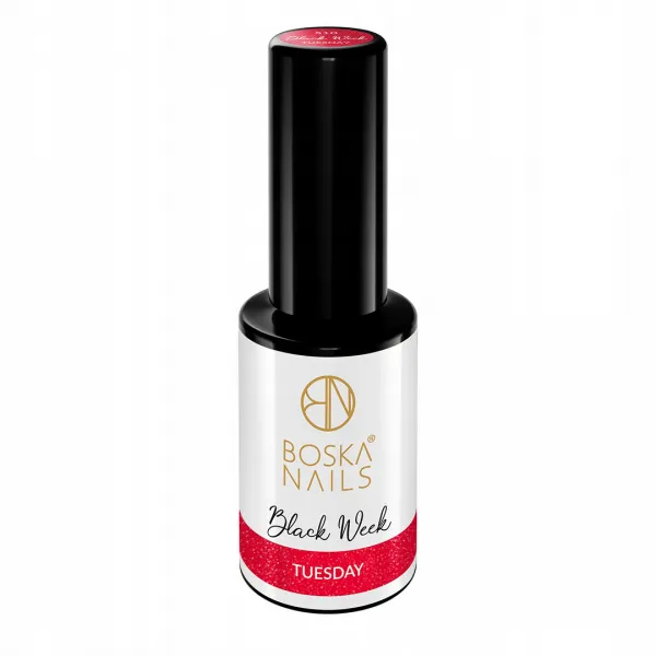 Boska Nails Lakier Hybrydowy Black Week 510 Tuesday 6 ml