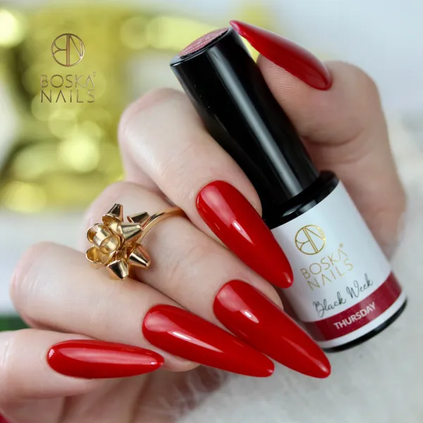 Boska Nails Lakier Hybrydowy Black Week 512 Thursday 6 ml