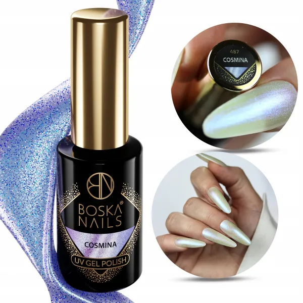 Boska Nails Lakier Hybrydowy Cosmic Glow 487 Cosmina 6 ml