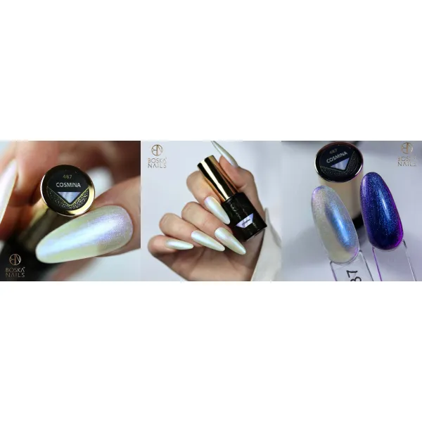 Boska Nails Lakier Hybrydowy Cosmic Glow 487 Cosmina 6 ml