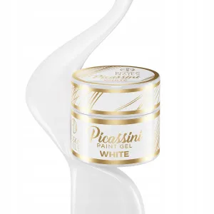 Boska Nails Żel Do Zdobień Picassini Paint Gel White 5 ml