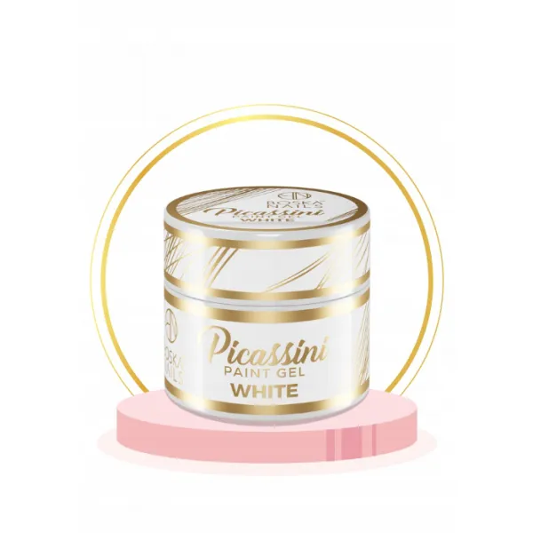 Boska Nails Żel Do Zdobień Picassini Paint Gel White 5 ml