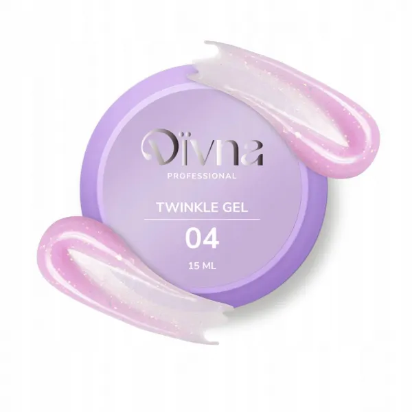 Divna Twinkle Gel Żel Budujący 04 15 ml