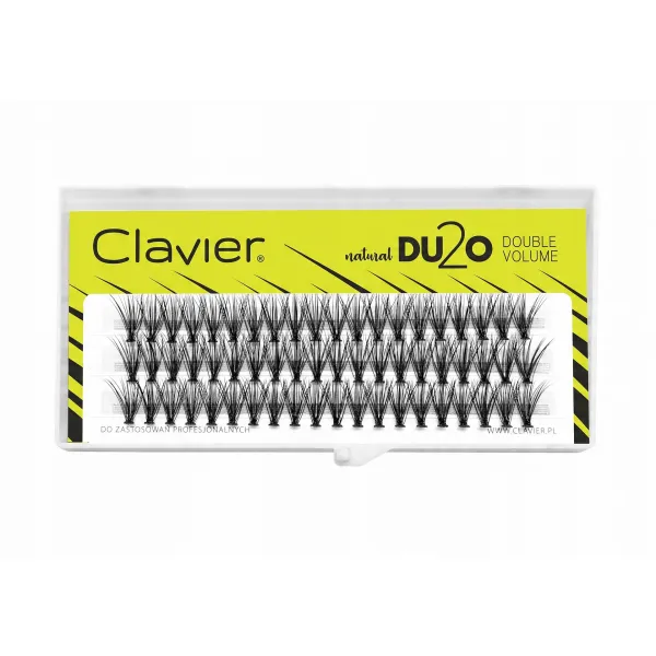 Clavier DU2O Double Volume kępki rzęs 11mm