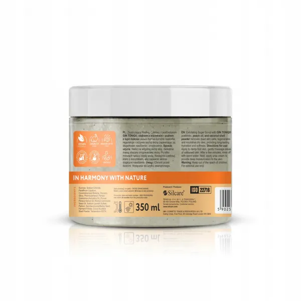 Nappa Peeling złuszczenie na pękające pięty i odciski cukier kokos 350ml