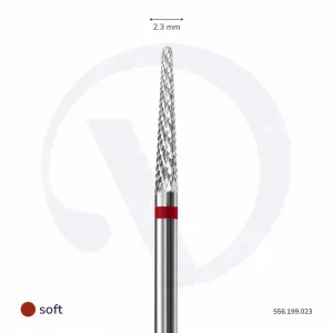 Divna Frez z Węglika Spiekanego Czerwony 2.3 mm 556.199.023
