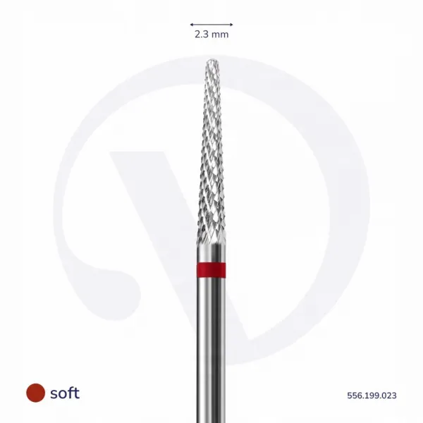 Divna Frez z Węglika Spiekanego Czerwony 2.3 mm 556.199.023