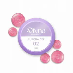 Divna Aurora Gel Żel Do Zdobień 02 5 ml