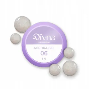 Divna Aurora Gel Żel Do Zdobień 06 5 ml