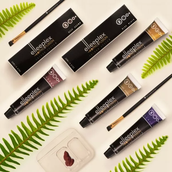 Henna do brwi Elleebana light brown